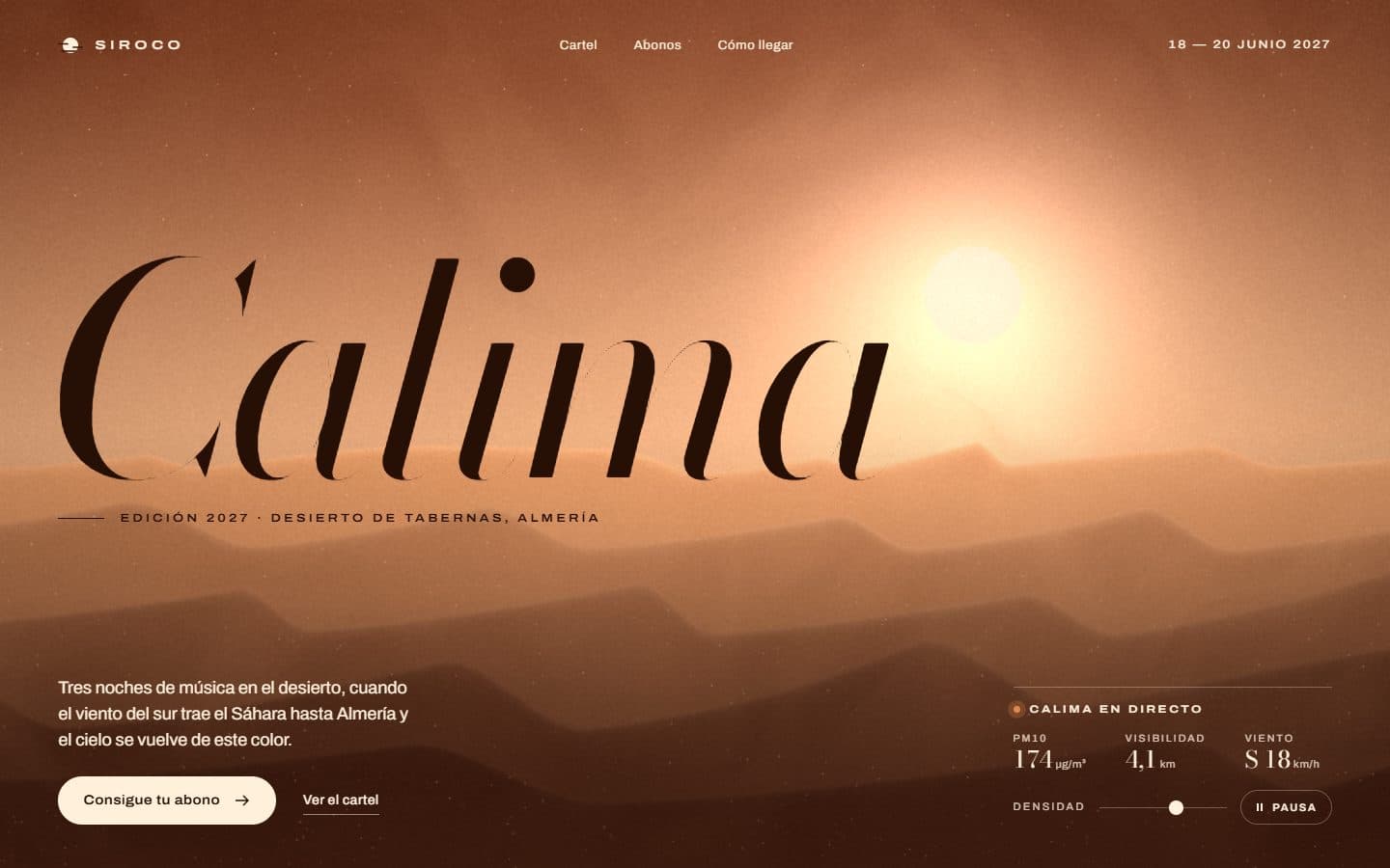Lo que generó la IA con el prompt Completo de Calima