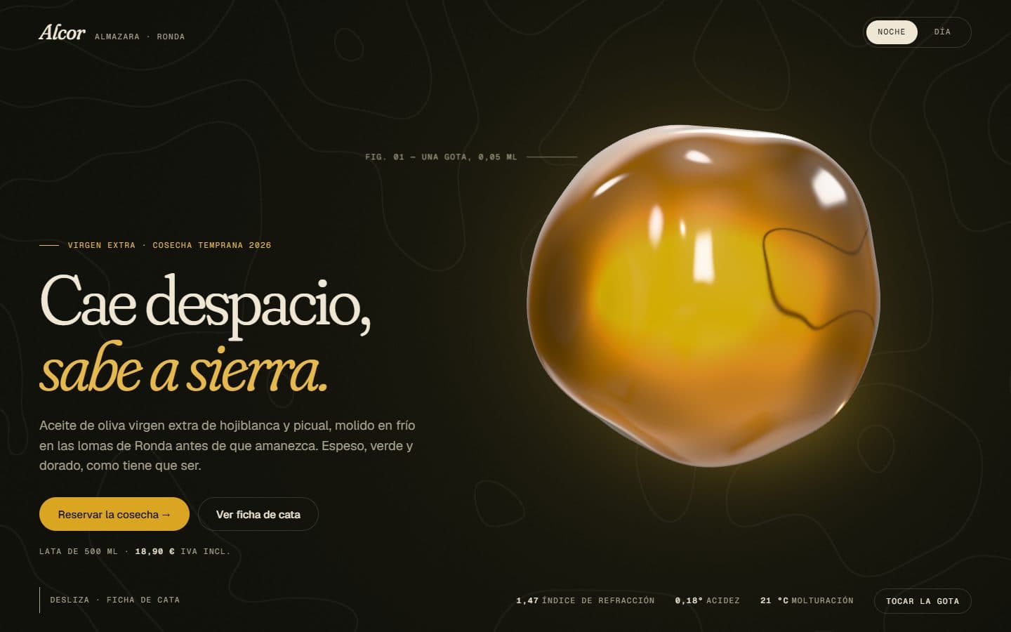 Lo que generó la IA con el prompt Lite de Gota de aceite de oliva