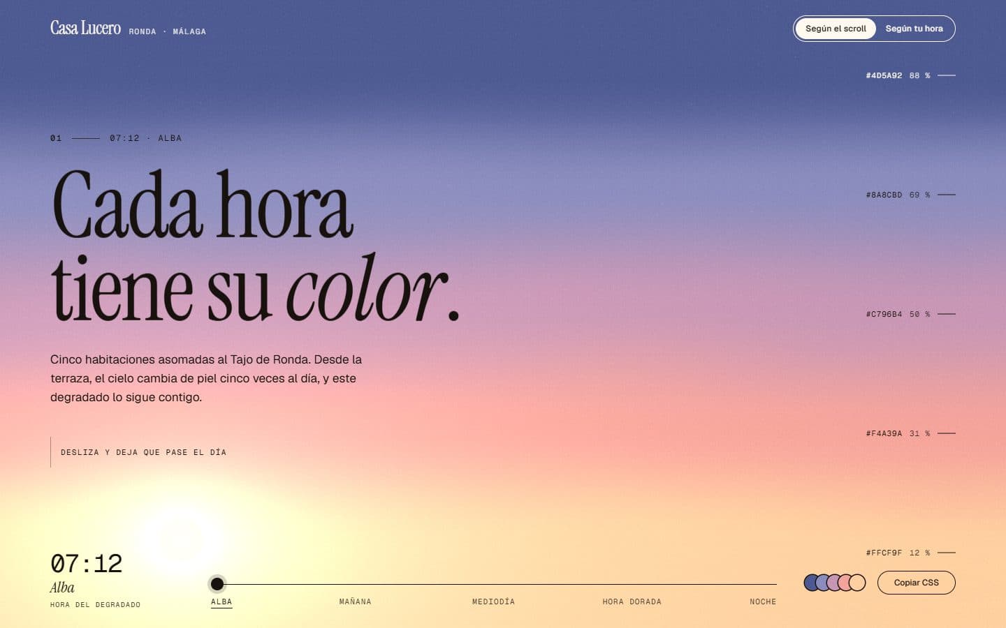 Lo que generó la IA con el prompt Completo de Degradado de hora dorada