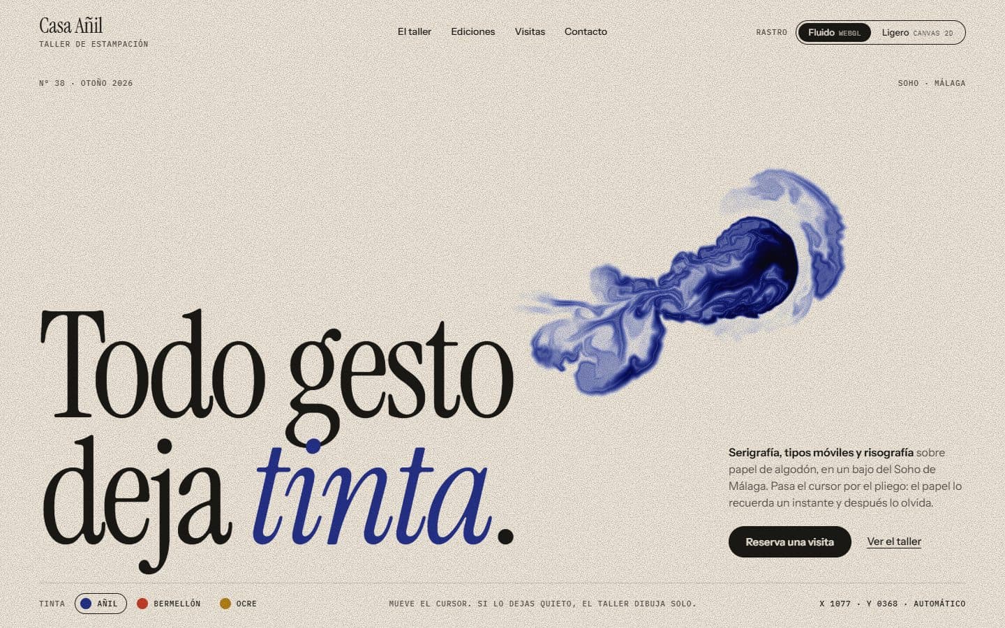 Lo que generó la IA con el prompt Lite de Rastro de tinta